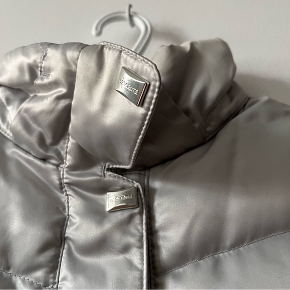 Descente Classic down puffer Winter/ski jacket size 6 silver - Picture 5 of 8
